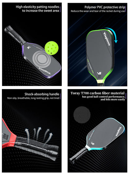 Vispinvo manufacturer VS-BALANCE joola gen 2 Carbon fiber pickleball paddle toray t700 for Professional Players