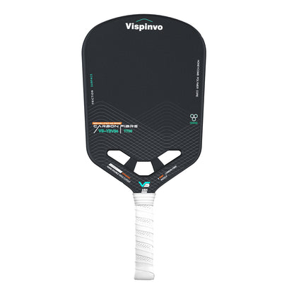 USAPA Approved, High Level VISPINVO VS-YBV34 Lightweight Pickleball Paddle Edgeless, 16MM T700 Thermoformed Raw Carbon Fiber Pickleball Paddle, Foam Injected Edges for Expanded Sweet Spot, Control and Balance