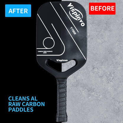 Vispinvo Pickleball Paddle Eraser, Pickleball Paddle Cleaner Eraser for Carbon Paddles, Removes Dust and Dirt from Paddles, Easily Erases Ball Marks, Pickleball Accessories