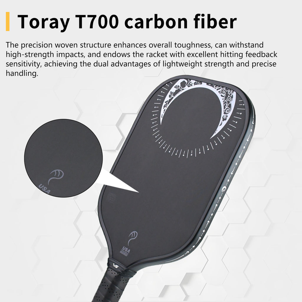 VISPINVO Selene T700 carbon fibre pickleball