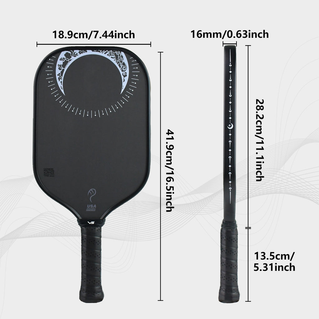VISPINVO Selene T700 carbon fibre pickleball