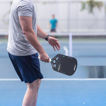 USAPA Approved, High Level VISPINVO VS-YBV34 Lightweight Pickleball Paddle Edgeless, 16MM T700 Thermoformed Raw Carbon Fiber Pickleball Paddle, Foam Injected Edges for Expanded Sweet Spot, Control and Balance