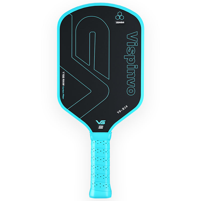 Vispinvo R16 Bule 16mm  (Tournament Ready)Paddle Details