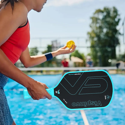 Vispinvo R16 Bule 16mm  (Tournament Ready)Paddle Details