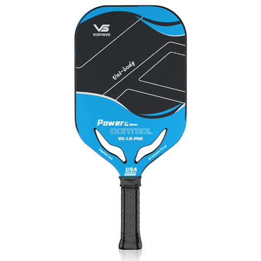 Hot Selling Vispinvo VS-1.0-PRO Carbon Fibre Surface Thermoformed Pickleball Paddle with Anti-Slip Grip