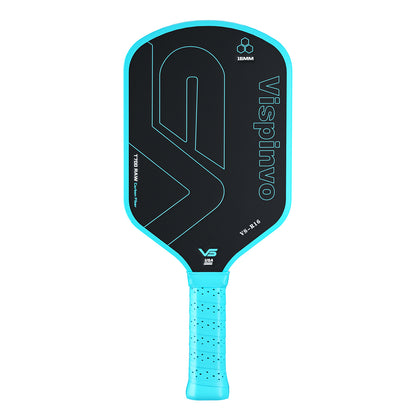 Carbon Fiber Pickleball Paddle USAPA Approved, VISPINVO VS-R16 16MM T700 Thermoformed with Polypropylene Honeycomb Core, Foam Injected Edges Designed for Ultimate Spin & Consistency